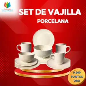 SET DE PORCELANA